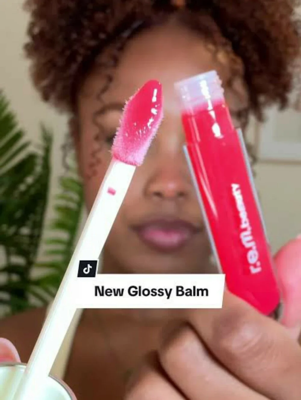 🍒Lip Need🍒BNIB REM Beauty By Ariana Grande Fullsize SHIRLEY Glossy Lip Balm!
